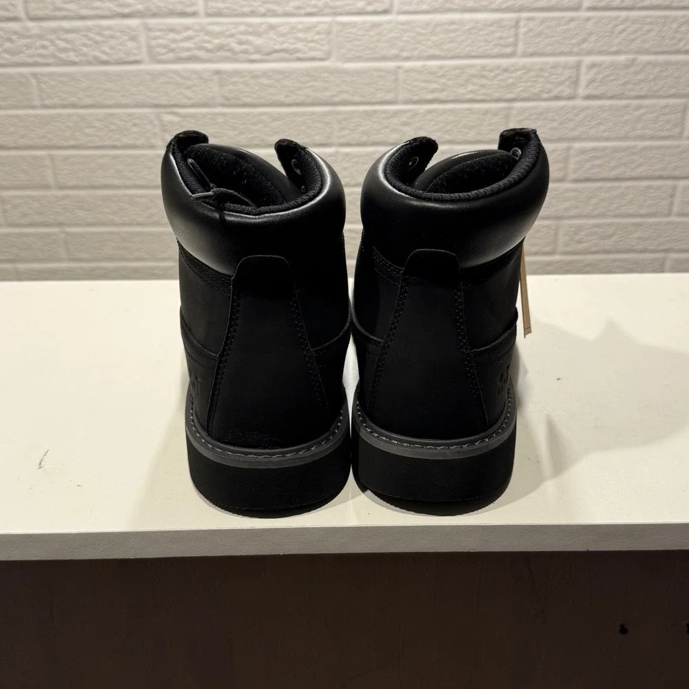 Hi-Tec‎ Reznor 6IN Soft Toe Boots Mens Sz 9 Black Durable Grip Work new with box